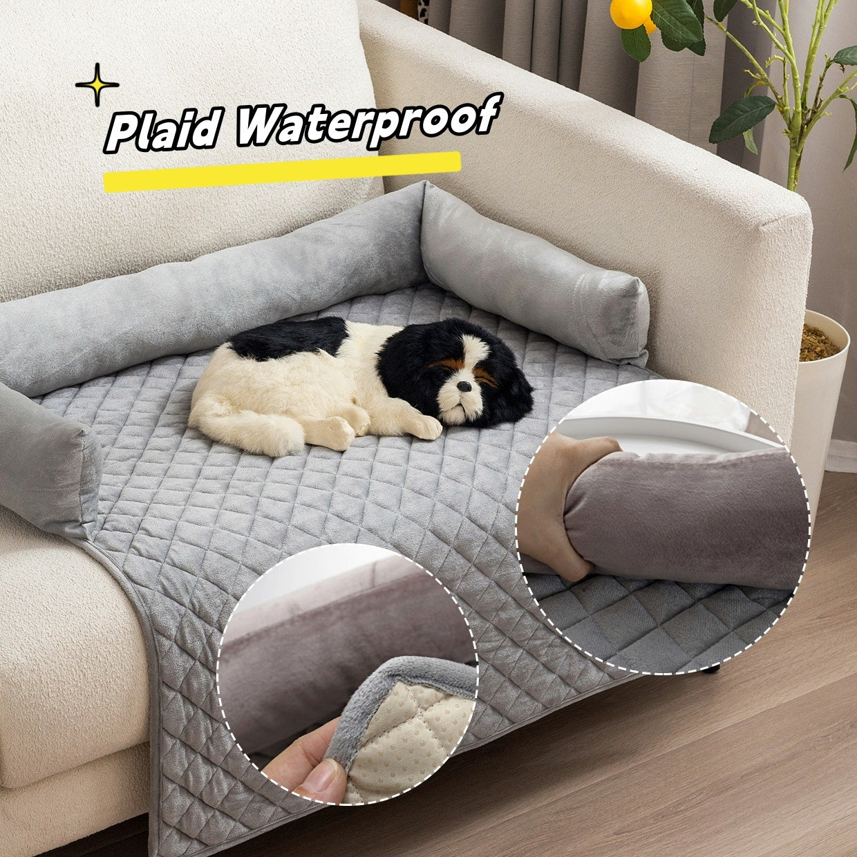 Pet Dog Sofa Bed Dog Beds For Large Dogs Cushion Warm Cat Beds Mat Furniture Protector Dog Sofa - Nestkin Store
