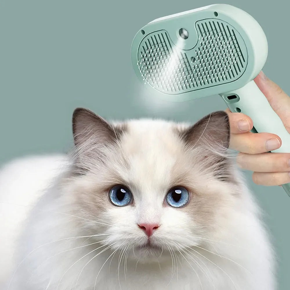 Pets Spray Hair Comb Pet Hair Remover Cleaning Brush Cats Grooming Dog Accessories Tools Dematting Water Mist Humidifier Comb Pet Supplies - Nestkin Store