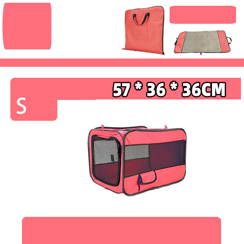 Pet Travel Carrier Bag Portable Pet Bag Folding Fabric Pet Carrier Travel Carrier Bag For Pet Cage With Locking Safety Zippers - Nestkin Store