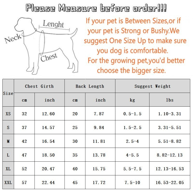 Winter Fleece Pet Dog Clothes Bear Print Dog Down Coat Warm Soft Puppy Vest Jacket Fashion Cat Jacket Coat Cute Pet Dog Costumes - Nestkin Store