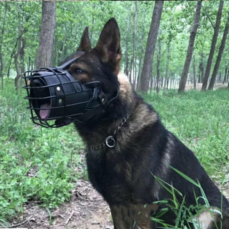 Anti-Bite Dog Tactical Mouth Cage Dog Training Muzzle Accessories