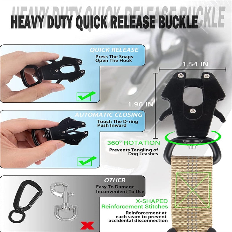 4 in 1 Shock Absorbing Dog Leash