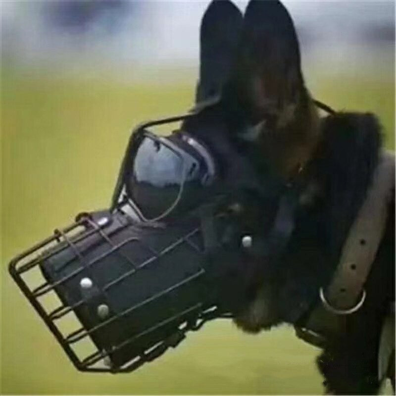 Anti-Bite Dog Tactical Mouth Cage Dog Training Muzzle Accessories