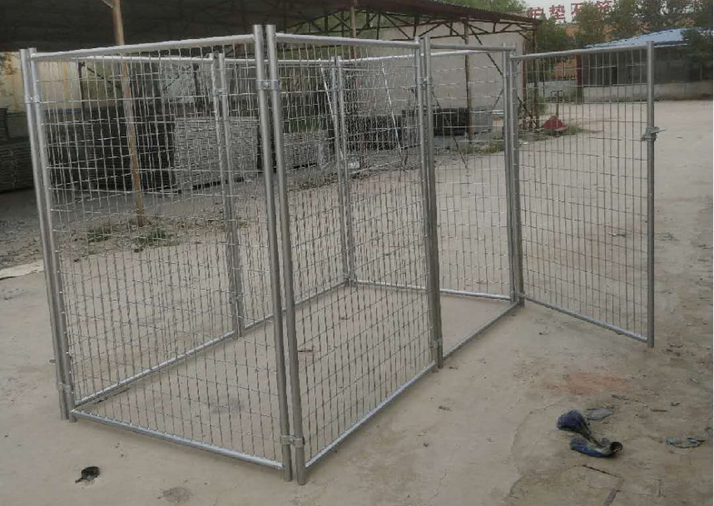 High Quality Large Galvanized Outdoor Dog Kennel/Metal Dog Run Cage
