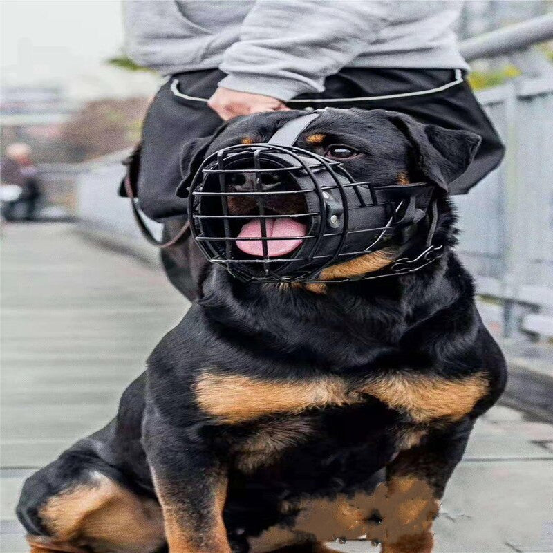 Anti-Bite Dog Tactical Mouth Cage Dog Training Muzzle Accessories