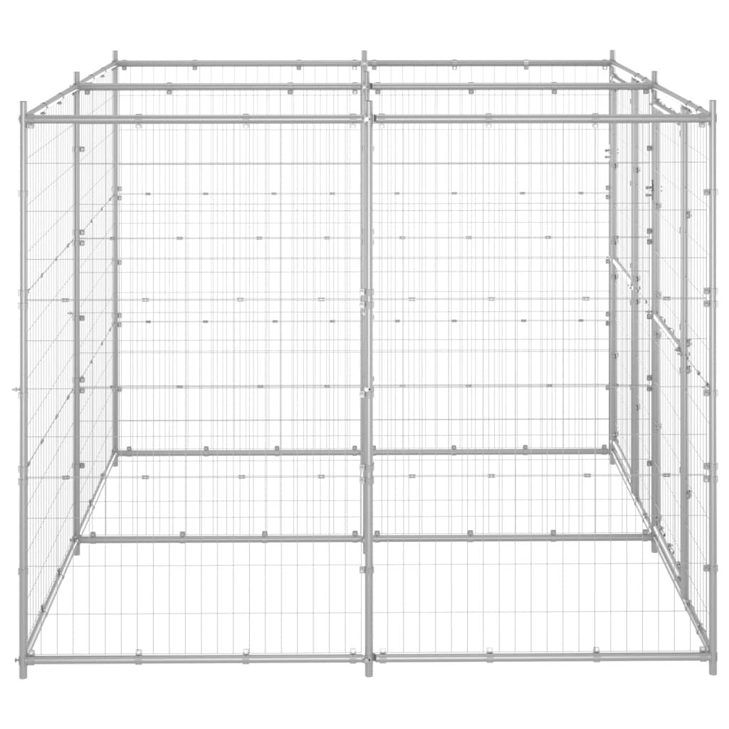 Outdoor Large dog kennel Galvanized steel