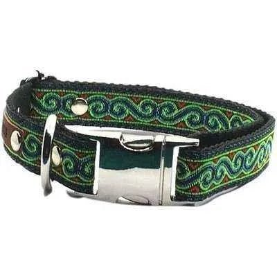 Personalised Cotton Dog Collar for Medium Breeds