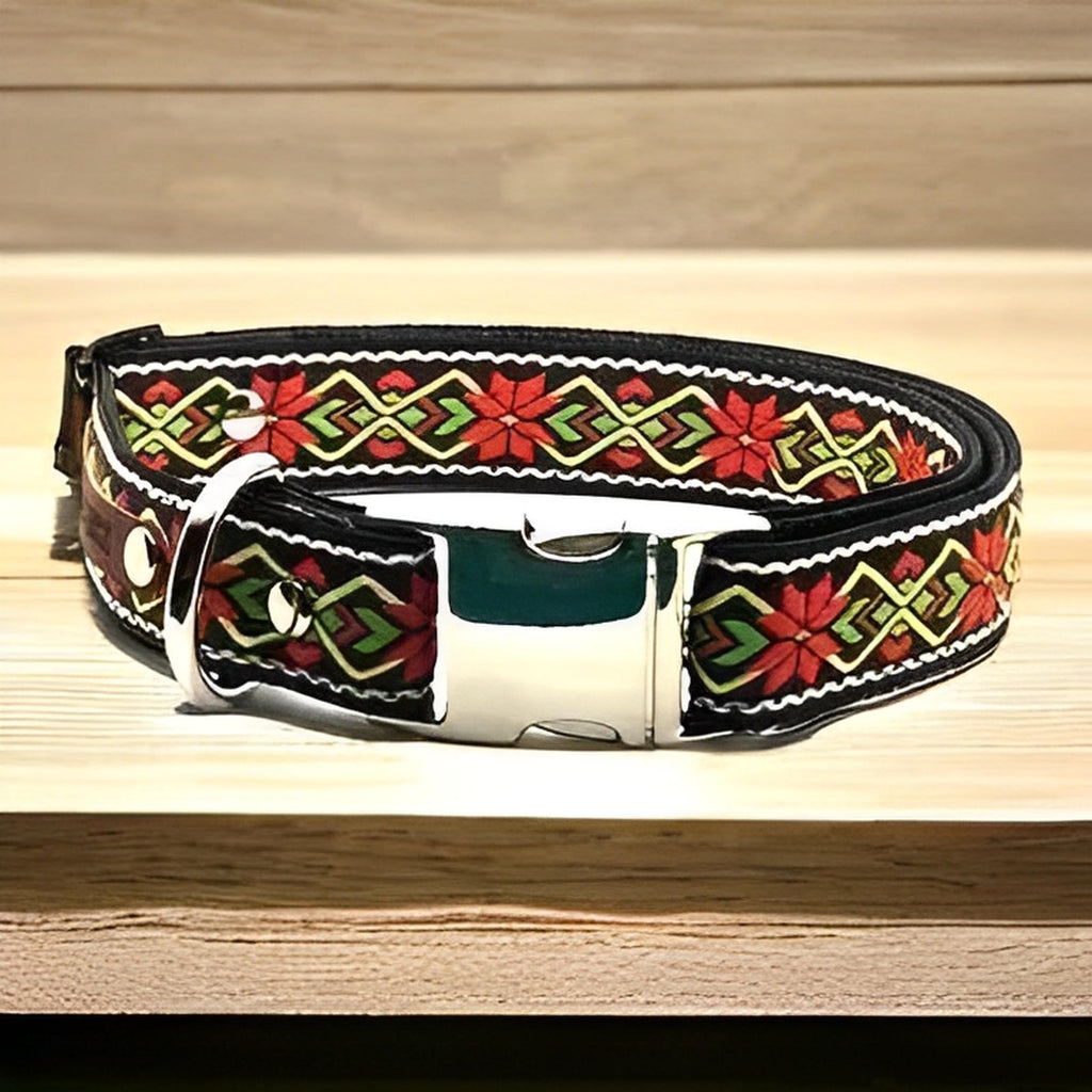Personalised Couture Canine Velveteen Dog Collar