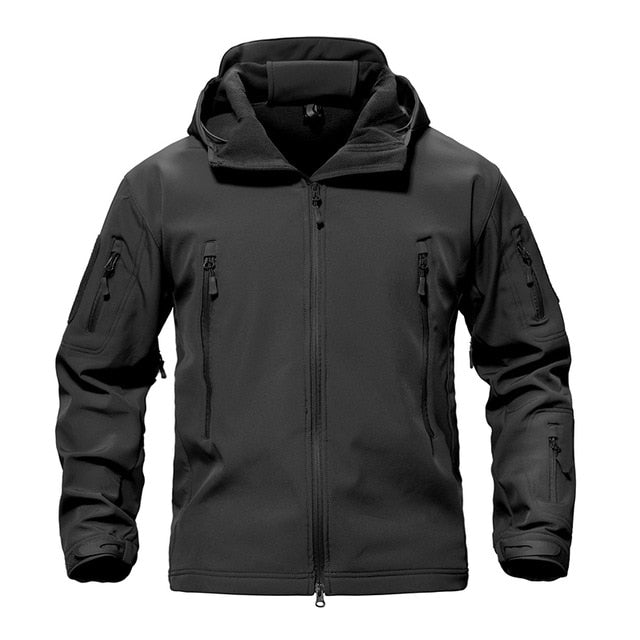 Army Camouflage Airsoft Jacket Men Military Tactical Jacket Winter Waterproof Softshell Jacket Windbreaker Hunt Clothes